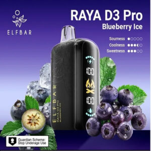 Elf Bar Raya D3 Pro 30K  Blueberry Ice | Vape Shop Delhi