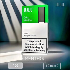 JUUL2 Crisp Menthol Pods (2 Pods) | Vape Shop Delhi