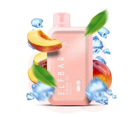 Elfbar Raya D1  Peach Ice | Vape Shop Delhi