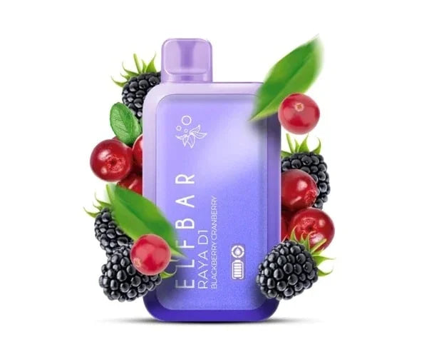 Elfbar Raya D1  Blackberry Cranberry | Vape Shop Delhi