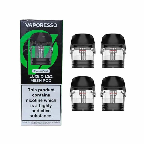 Vaporesso Luxe Q Replacement Pods -4 pack | Vape Shop Delhi