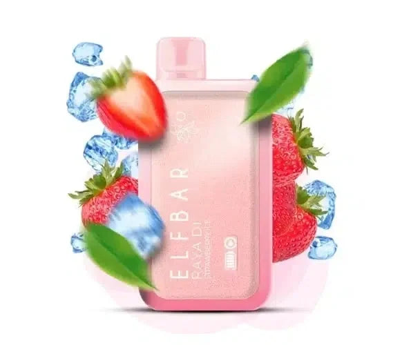ELFBAR RAYA D1  Strawberry ice | Vape Shop Delhi
