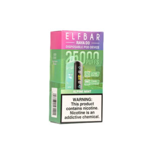 Elf Bar Raya D3  Alpine Mint  25000 | Vape Shop Delhi
