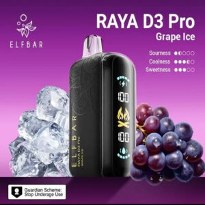 Elf bar Raya d3 pro -30k Grape ice | Vape Shop Delhi