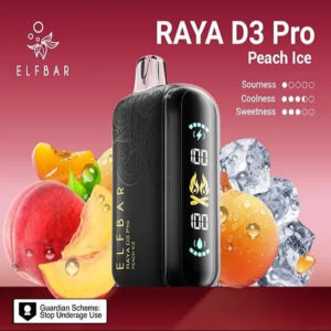 Elf bar Raya d3 pro -30k Peach ice | Vape Shop Delhi