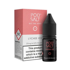 POD SALT LYCHEE ICE  NICOTINE SALT | Vape Shop Delhi