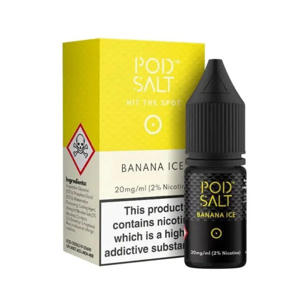 BANANA ICE  POD SALT NICOTINE SALT | Vape Shop Delhi