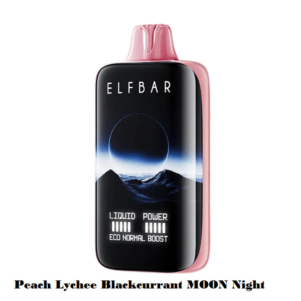 Elf Bar MoonNight 40K  Peach Lychee Blackcurrant | Vape Shop Delhi