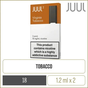 JUUL2 Virginia Tobacco Pods (2 Pods) | Vape Shop Delhi