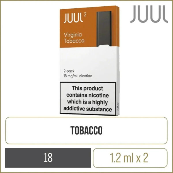 JUUL2 Virginia Tobacco Pods (2 Pods) | Vape Shop Delhi