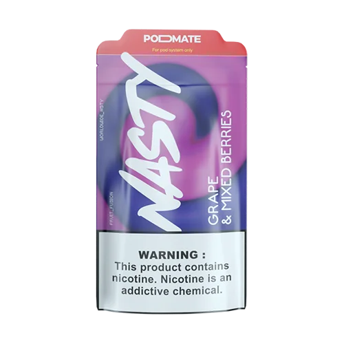 NASTY POD MATE  GRAPE & MIXED BERRIES | Vape Shop Delhi