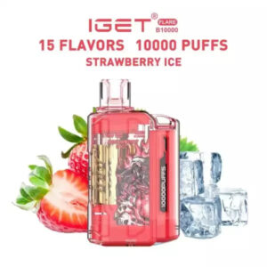 IGET FLARE B10000  Strawberry ice | Vape Shop Delhi