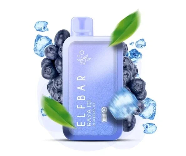 Elfbar Raya D1  Blueberry Ice | Vape Shop Delhi