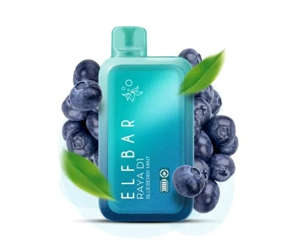 ELF BAR RAYA D1  Blueberry Mint | Vape Shop Delhi