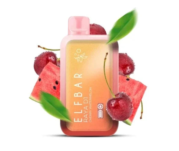 Elfbar Raya D1  Cherry Watermelon | Vape Shop Delhi