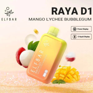 ELF BAR RAYA D1  Mango Lychee Bubblegum | Vape Shop Delhi