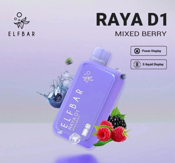 ELF BAR RAYA D1  Mixed Berry | Vape Shop Delhi