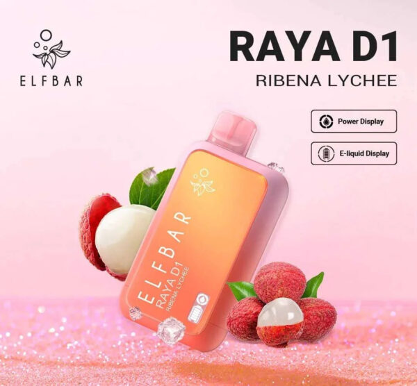 ELF BAR RAYA D1  Ribena Lychee | Vape Shop Delhi